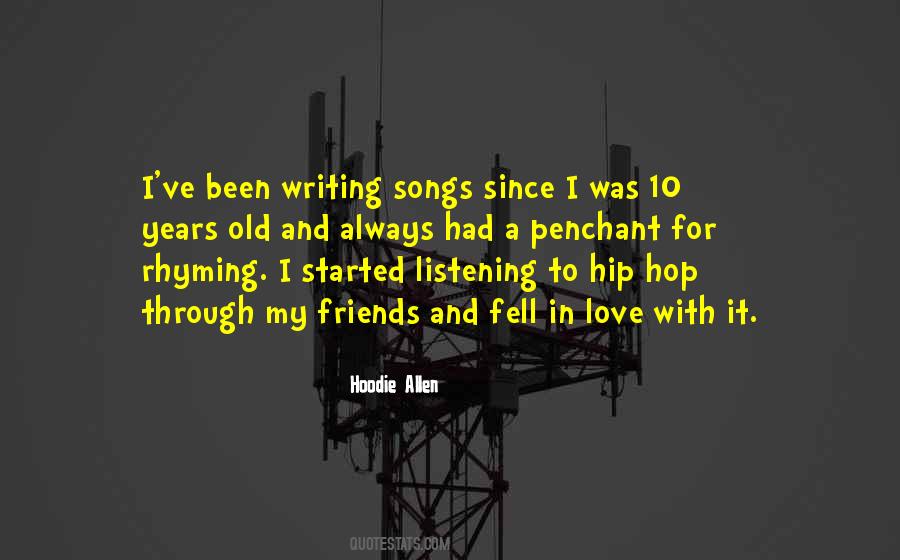 Hip Hop Song Quotes #727953