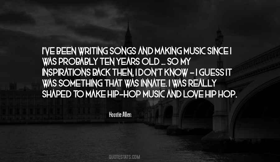 Hip Hop Song Quotes #927964