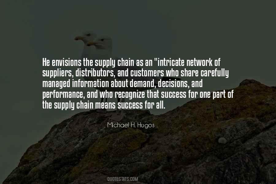 Quotes About Supply Chain #988338