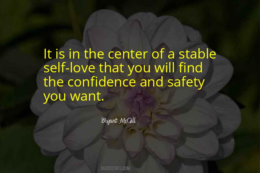 Quotes About Confidence In Self #205657
