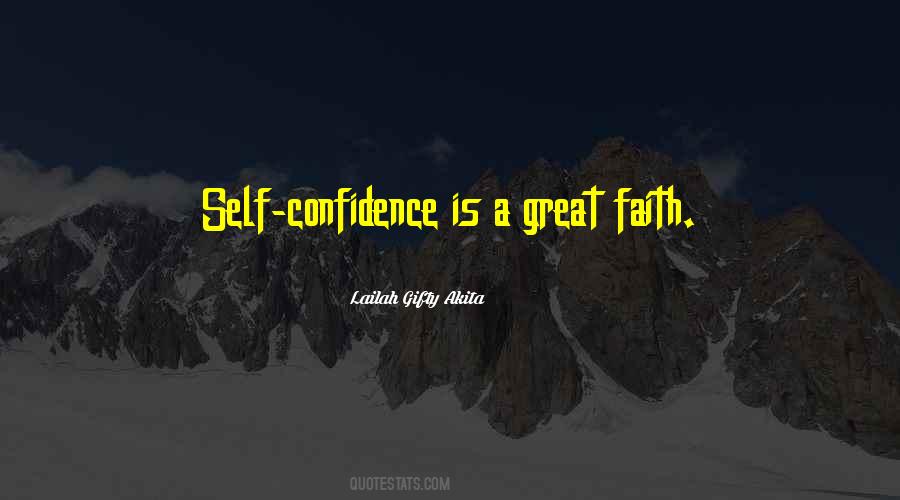 Quotes About Confidence In Self #206489