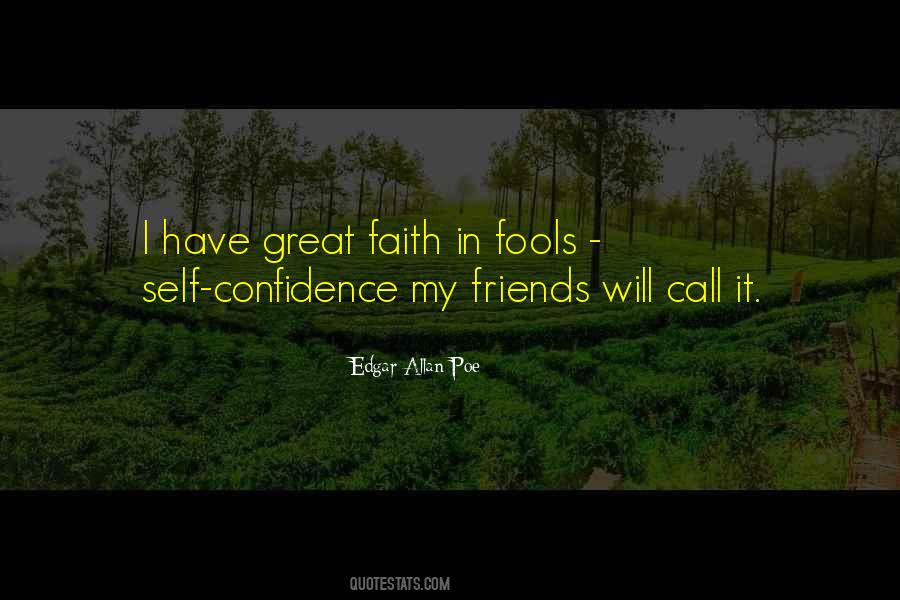 Quotes About Confidence In Self #287141