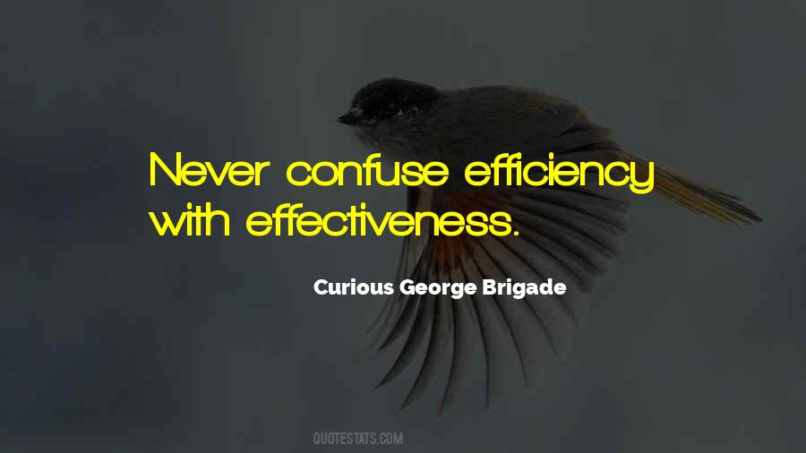 Quotes About Efficiency And Effectiveness #1728146