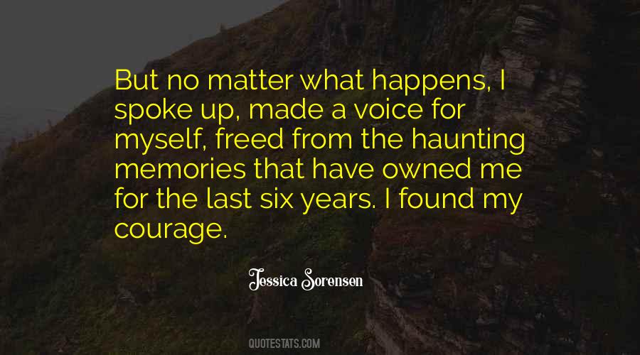 Quotes About Haunting Past #10292