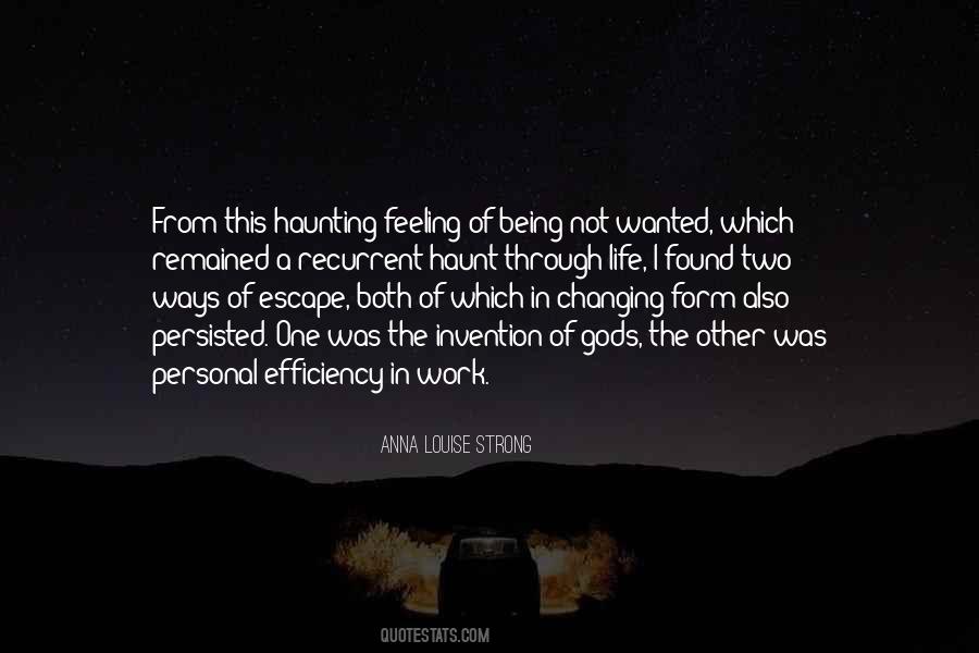 Quotes About Haunting Past #94213