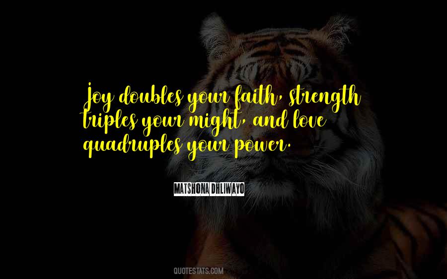 Faith Strength Quotes #1444233
