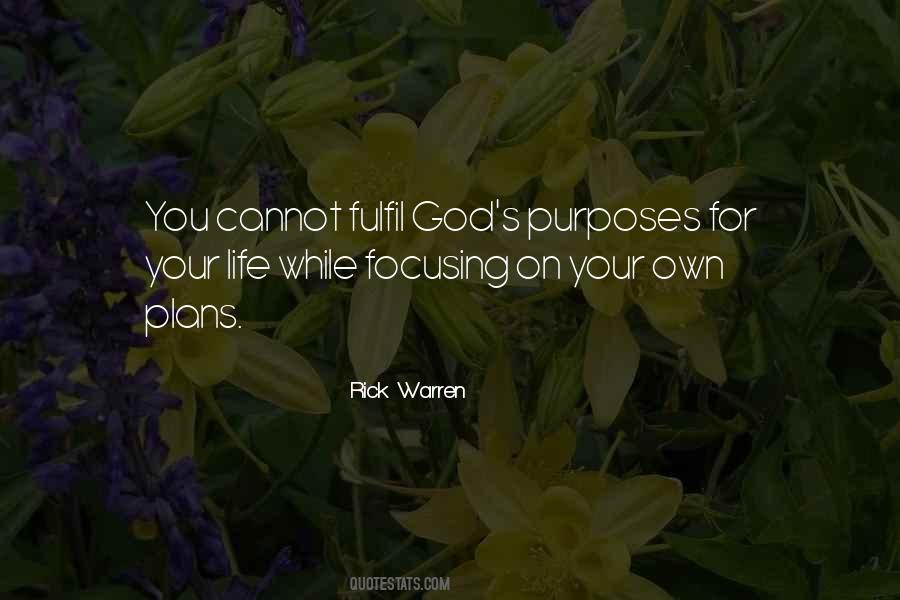 God S Plans Quotes #1083400