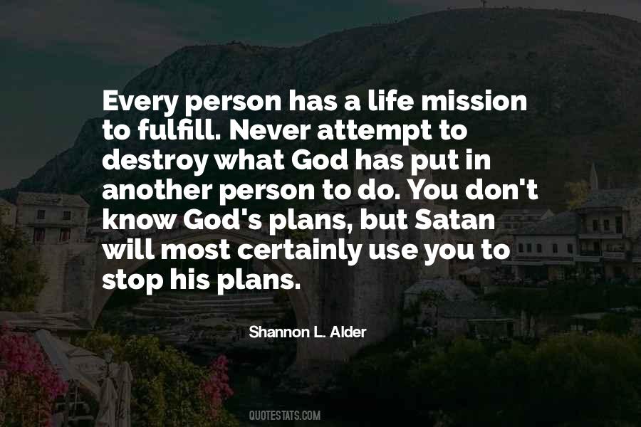 God S Plans Quotes #1106204