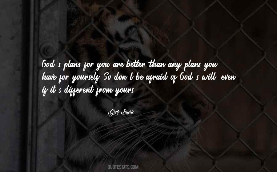 God S Plans Quotes #595396