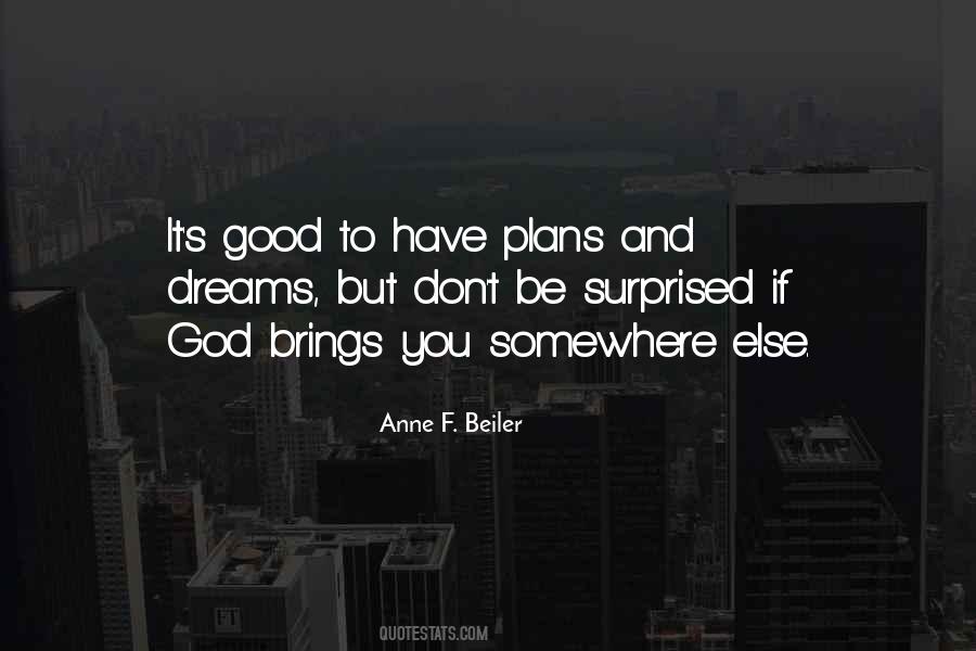 God S Plans Quotes #703070