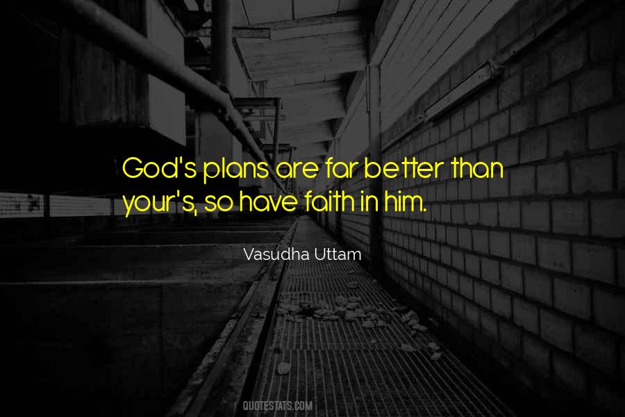 God S Plans Quotes #794539