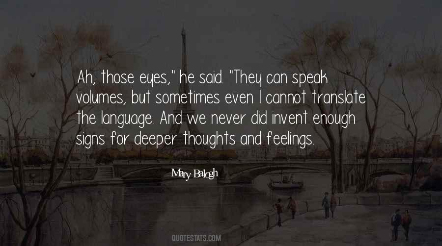 Language They Speak Quotes #581212