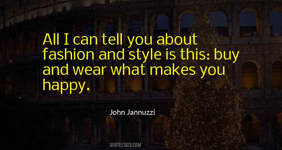 Quotes About Clothing Style #1103491