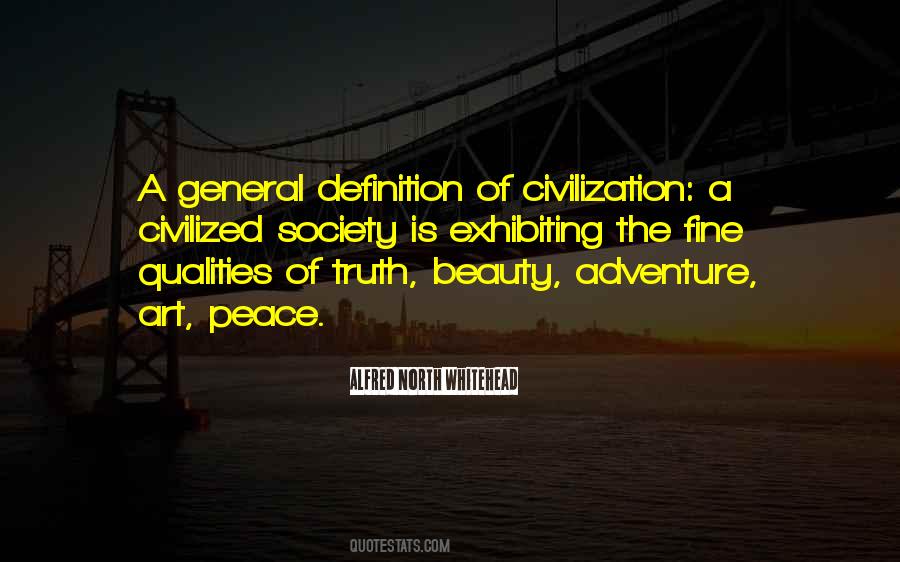 Quotes About Civilized Society #141281