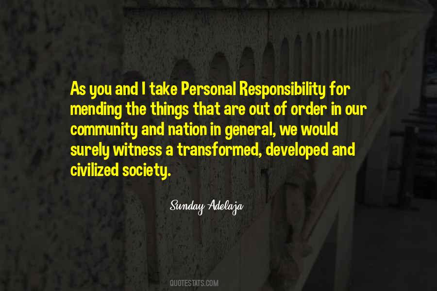 Quotes About Civilized Society #507685