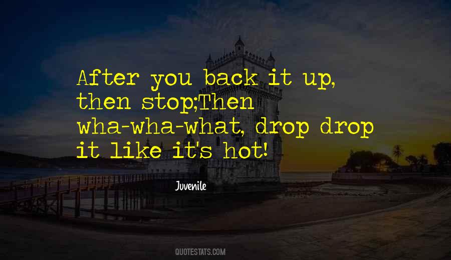 Drop It Quotes #1362047