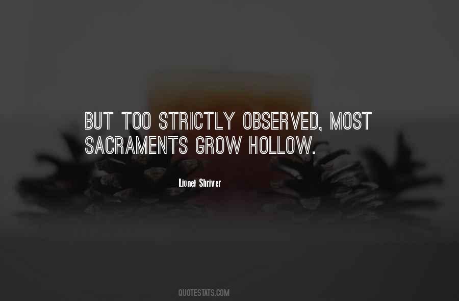 Quotes About Sacraments #1616518