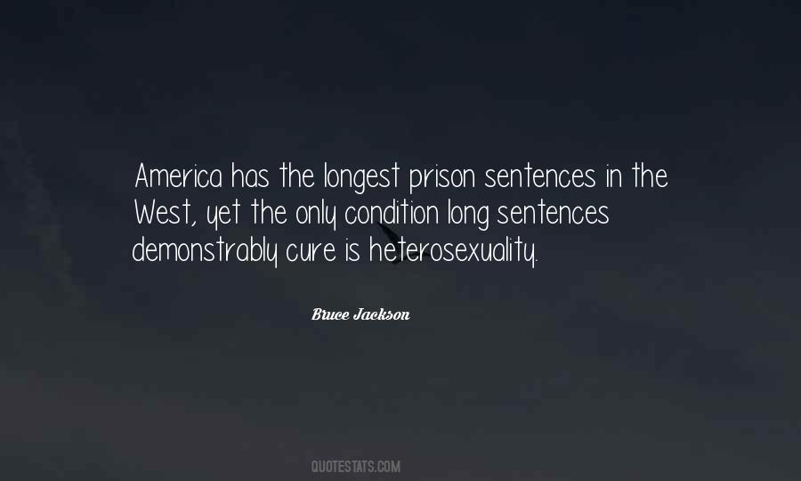 Quotes About Prison Sentences #1534132