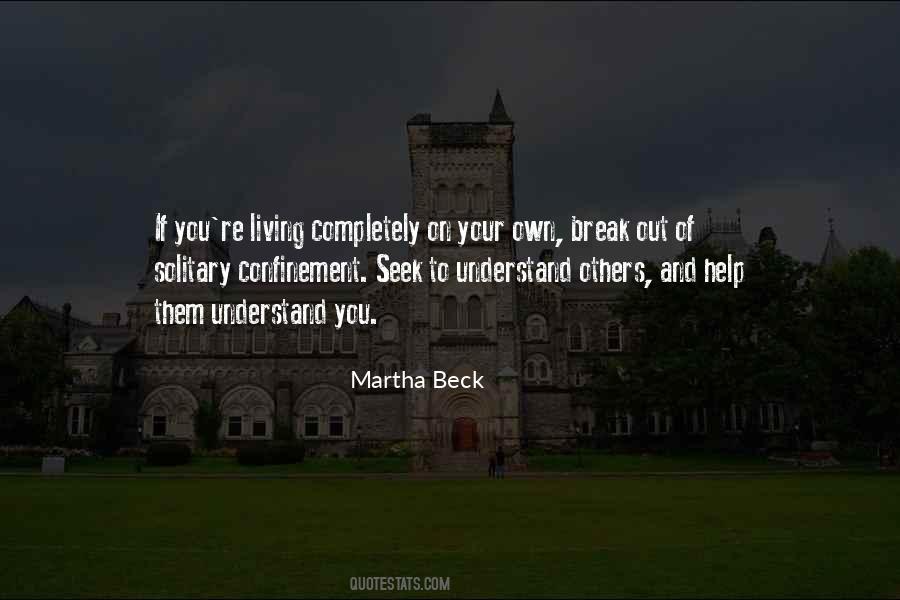 Quotes About Solitary Confinement #1050394