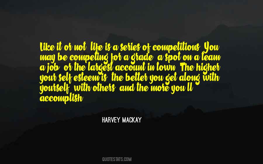 Quotes About Not Competing #1112779