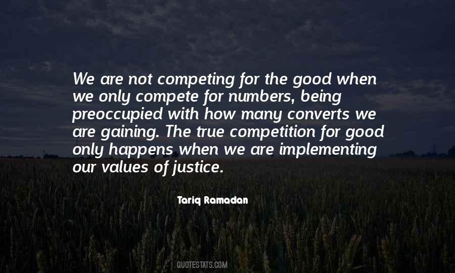 Quotes About Not Competing #212550