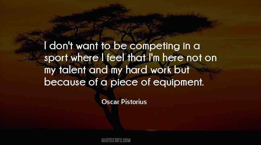 Quotes About Not Competing #398078