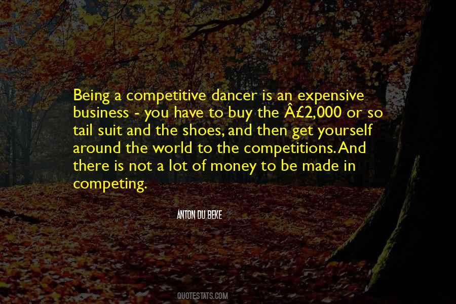 Quotes About Not Competing #676131