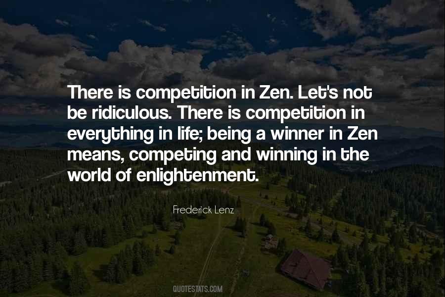 Quotes About Not Competing #747338