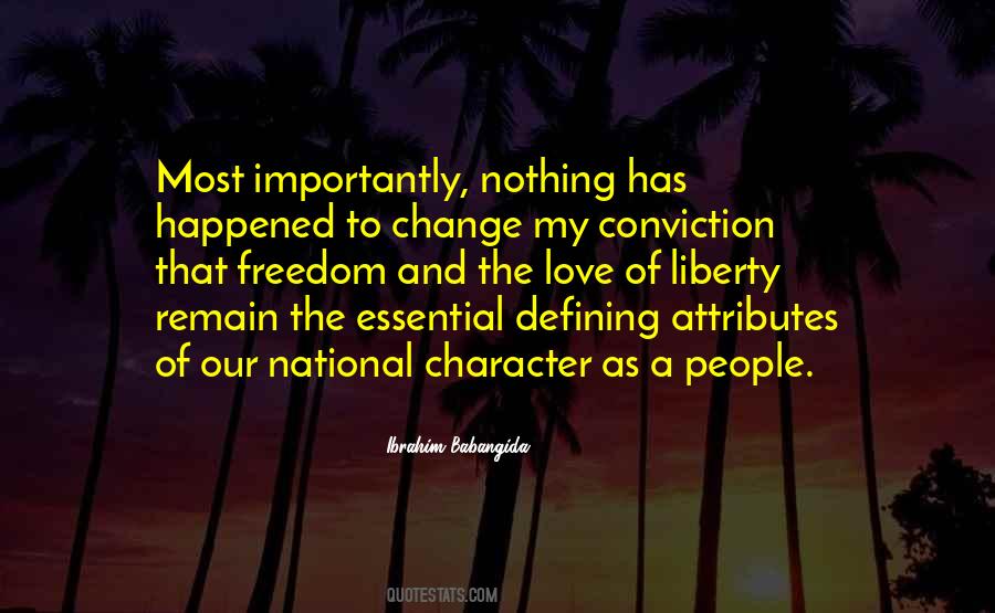 National Character Quotes #552027