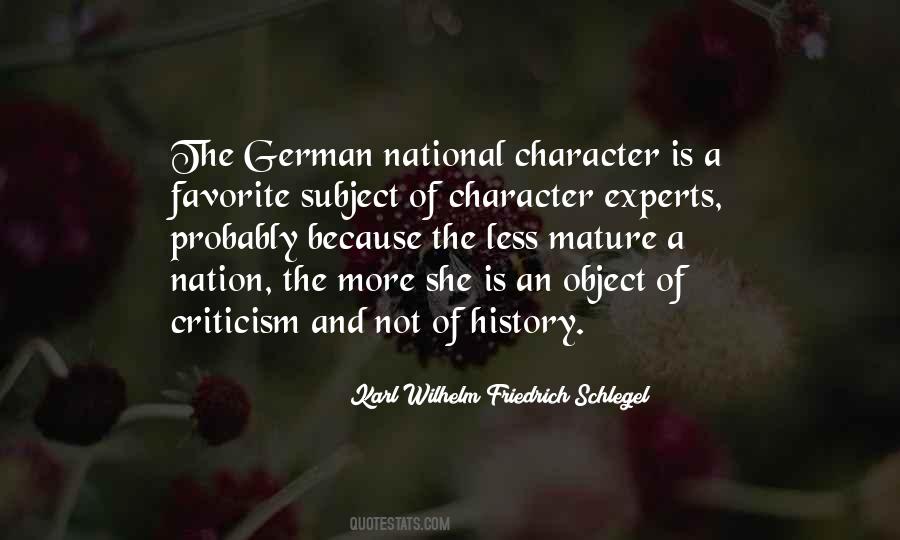 National Character Quotes #900160