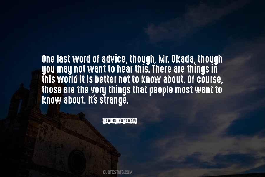 Quotes About Things In This World #75892