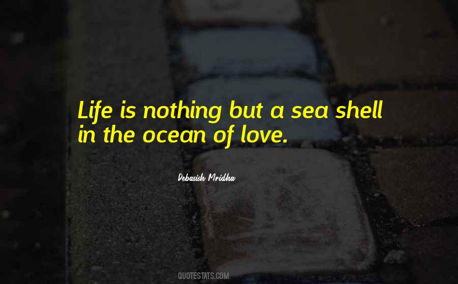 Sea Shell Quotes #612312