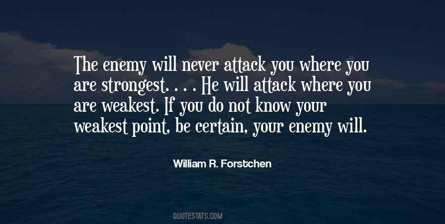 Quotes About Know Your Enemy #1037042