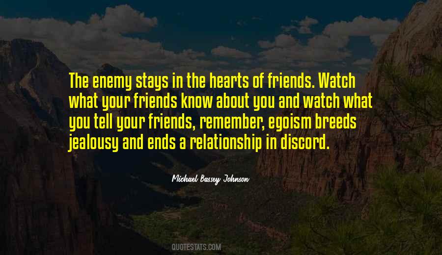 Quotes About Know Your Enemy #1146945