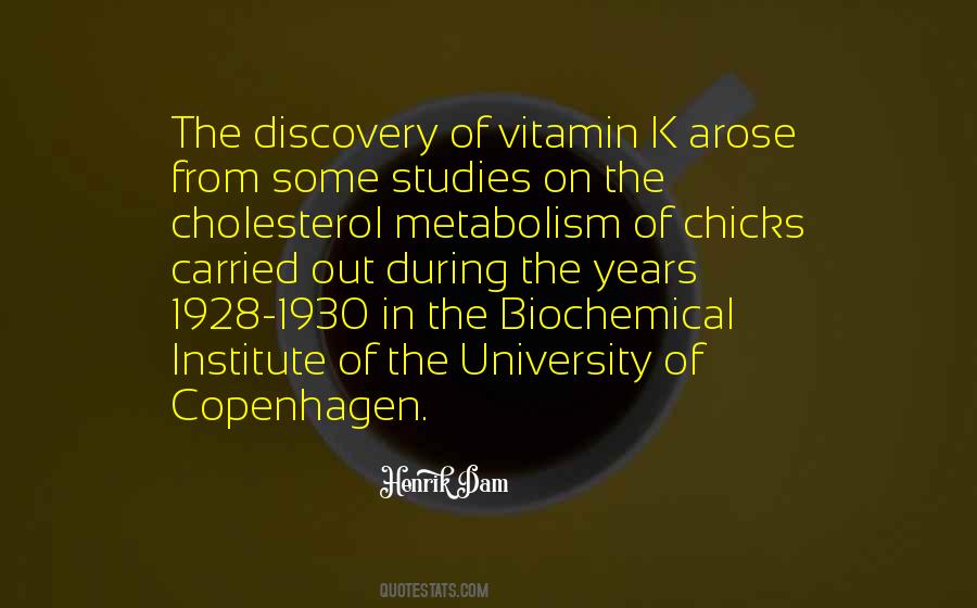 Quotes About Vitamin K #1673533