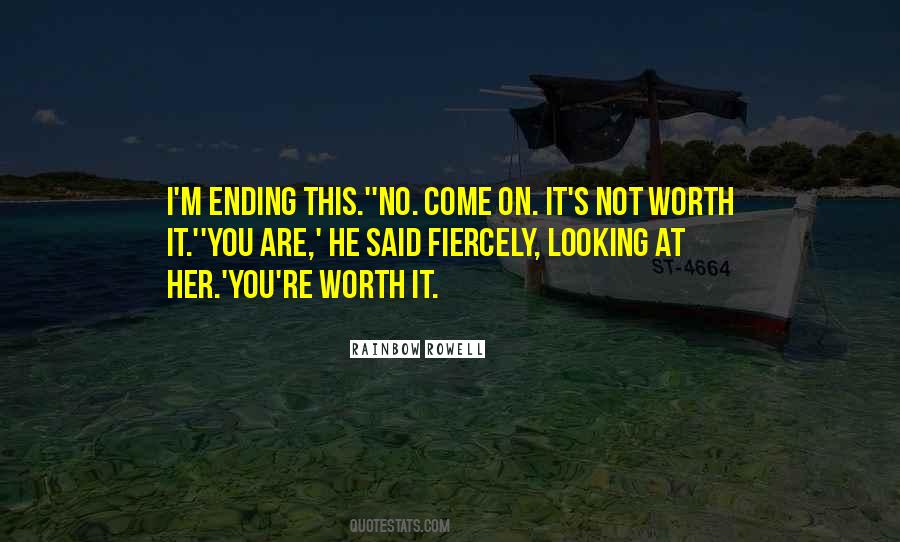 Love S Ending Quotes #1538860