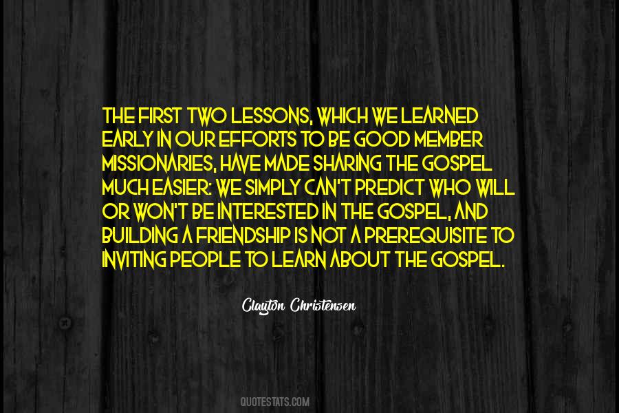 Quotes About Sharing Gospel #395067