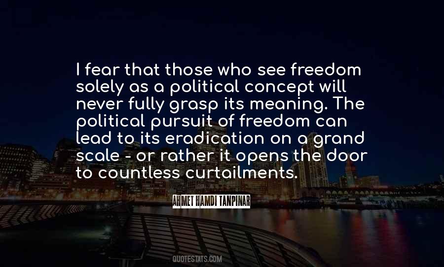 Meaning Of Freedom Quotes #854284