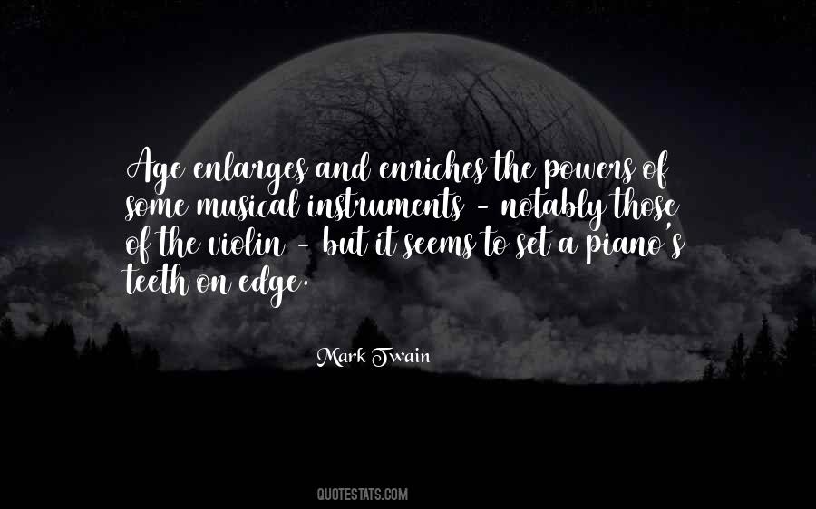 Piano And Violin Quotes #1054051