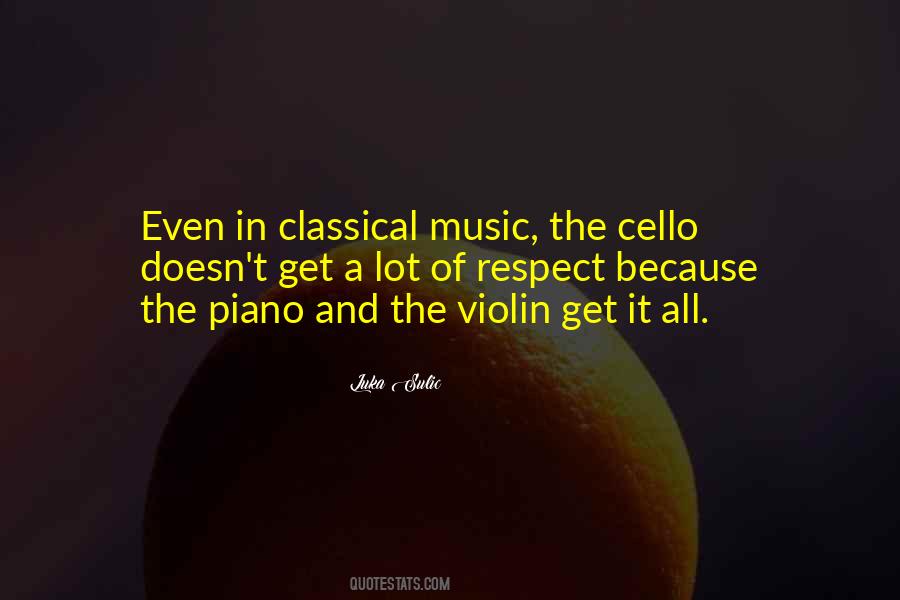 Piano And Violin Quotes #1506420