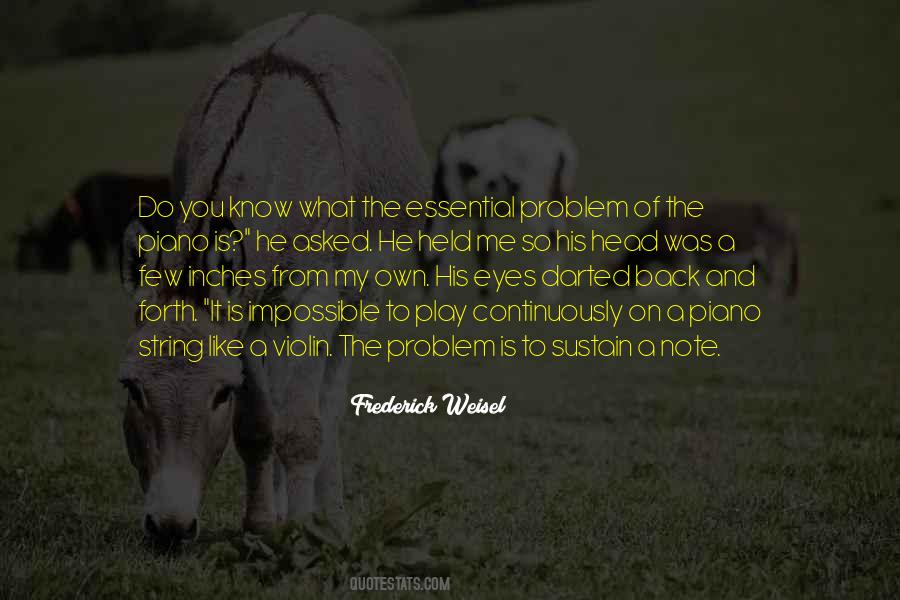 Piano And Violin Quotes #1846510