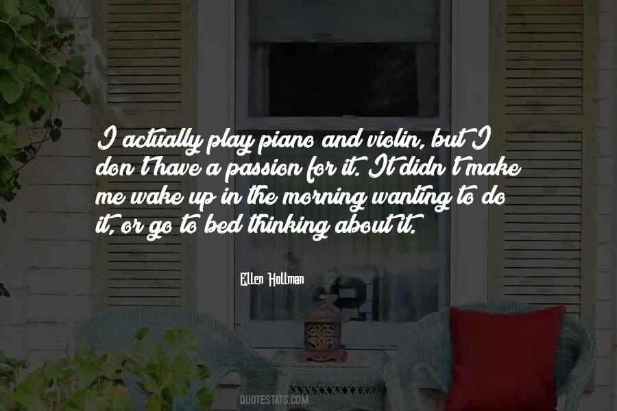 Piano And Violin Quotes #207199