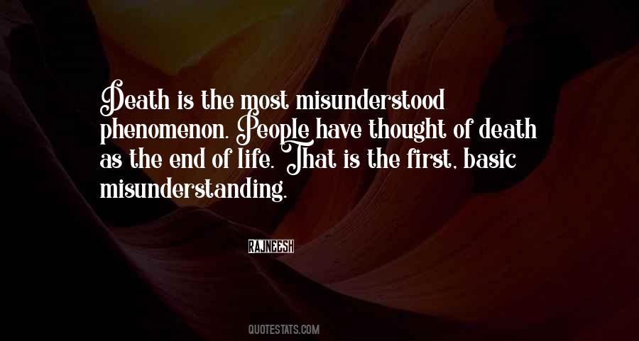 Quotes About Misunderstood #1038740