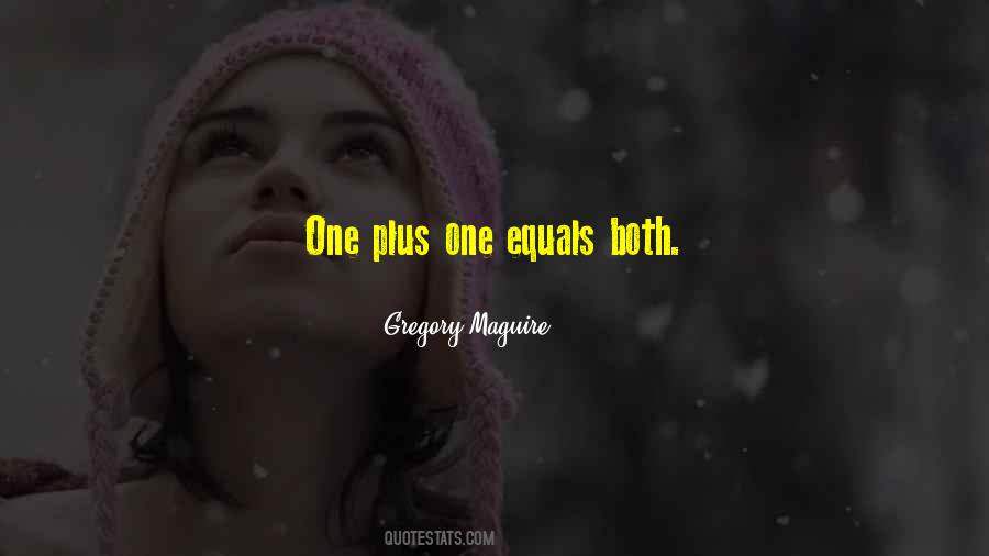 Plus One Quotes #621513