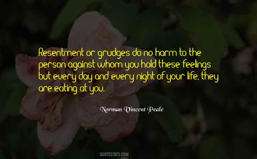 Hold Grudges Quotes #1724676