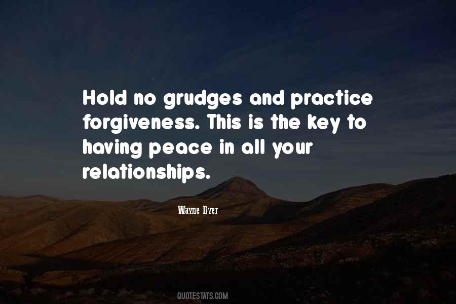 Hold Grudges Quotes #713313