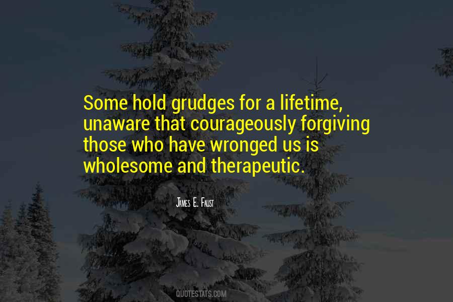 Hold Grudges Quotes #900984