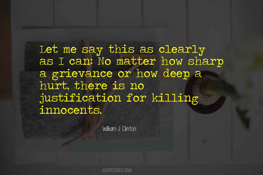 Quotes About Killing Innocents #1096670