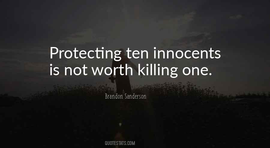 Quotes About Killing Innocents #1104153