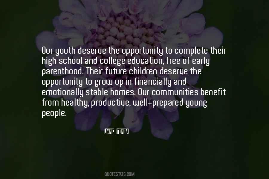 Quotes About Free College Education #1376975